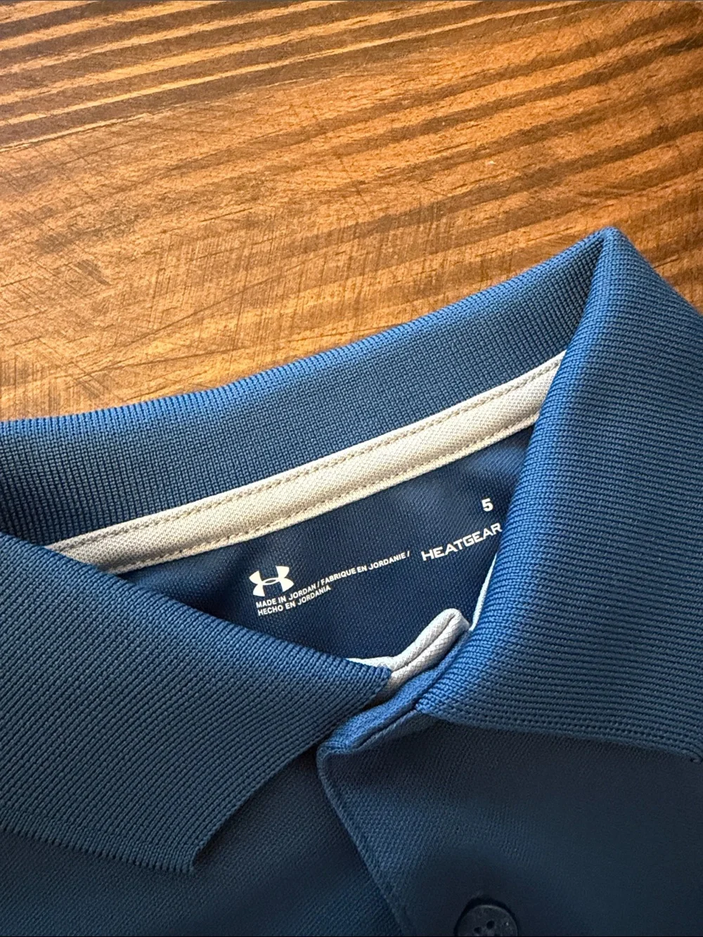 Under Armour Navy Blue Boys' Polo with Logo